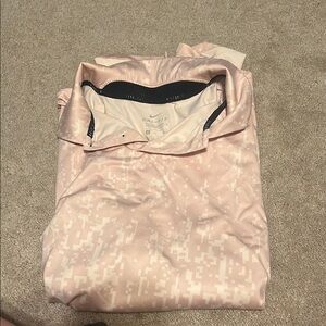 Nike Pink Dri-Fit Golf Shirt